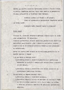 21. сједница Скупштине општине
