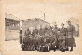Официри и подофицири 9. крајишке бригаде на прослави у Новој Градишци