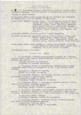9. сједница Скупштине општине
