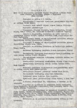 26. сједница Скупштине општине