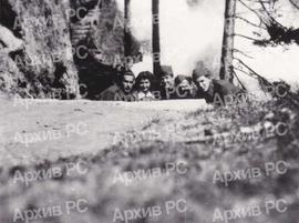 1. Живко Билбија, 2. Зора, супруга Славка Родића, 3. Осман Ибраковић, 4. Ђорђе Чича, 5. Ахмет Хромаџић