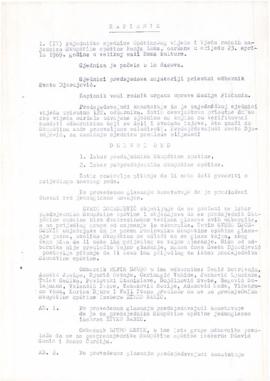 1. сједница Скупштине општине