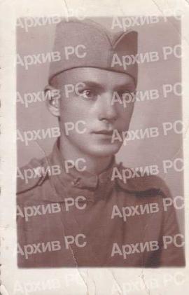 Жарко Ластрић као кадет за вријеме служења војске у Новом Саду