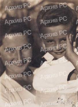 Смиља Мацура и Миро Јанковић у Бањалуци, фотографисао Боро Илић