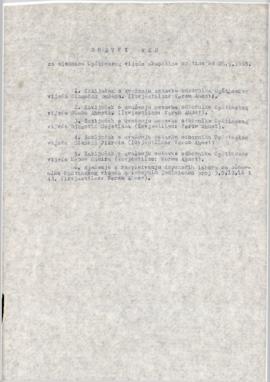 9. сједница Општинског вијећа