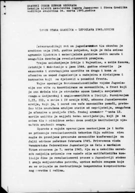 Историјски елаборати о логору Стара Градишка