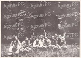 Чланови РКУД „Пелагић“ у Теслићу: 1. Мујо Кушмић, 2. Драго Мажар, 3. Иво Ролих, 4. Ћамил Бућо, 5....
