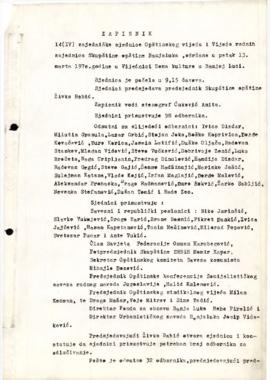 14. сједница Скупштине општине
