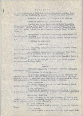 7. сједница Општинког вијећа