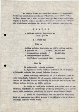 54. сједница Скупштине општине