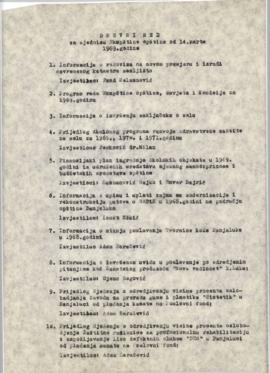 35. сједница Скупштине општине