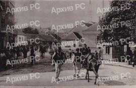 Поглед на Чаршију од Вароши преко старог моста на Црквеној у Бањалуци