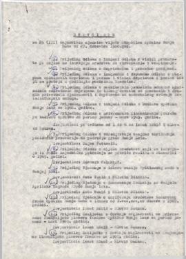 29. сједница Скупштине општине