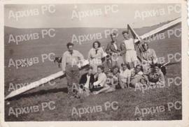 Група Аеро-клуба „Пајо патак“ на Златибору