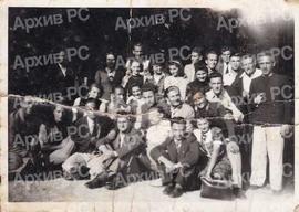 Студенти комунсти у Београду, крајње десно Ибро Сарач*
