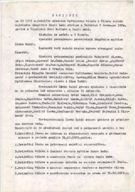 13. сједница Скупштине општине