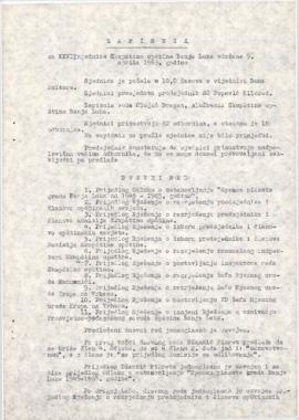 27. сједница Скупштине општине