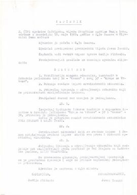 2. сједница Општинског вијећа