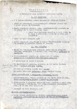 8. сједница Општинског вијећа
