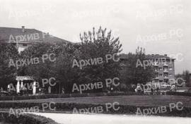 Хотел „Босна“ у Бањалуци, поглед из Парка палих бораца