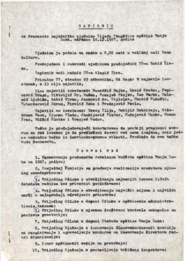 12. сједница Скупштине општине